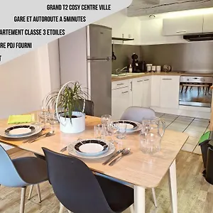  Appartement La Porte De La Dombes - Centre - 70m2 - Classé 3 étoiles France